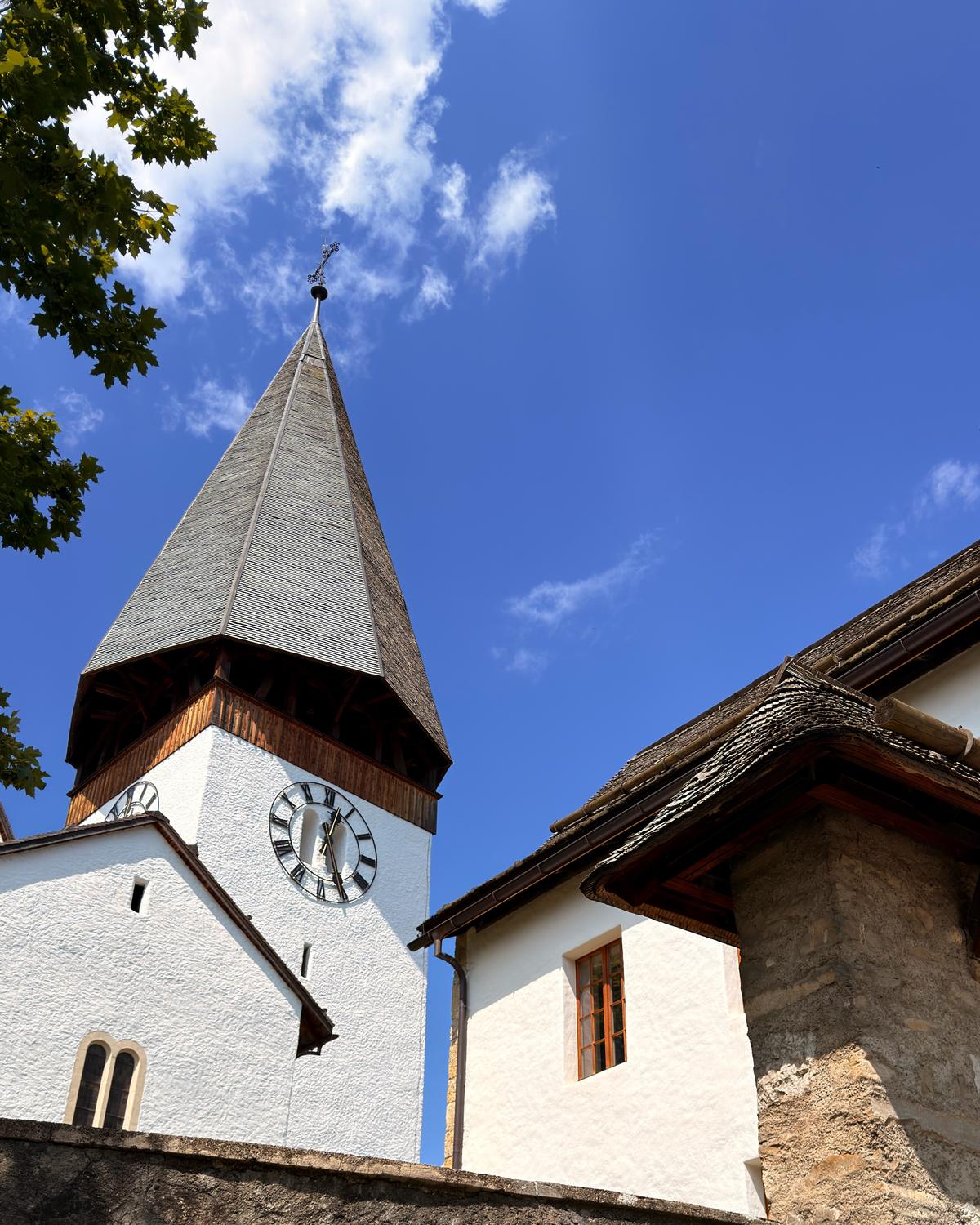 The shingled spire